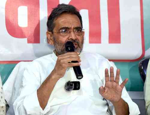 Upendra Kushwaha files nomination from Karakat Lok Sabha seat