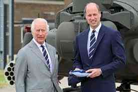 Britain's King Charles hands military role to Prince William