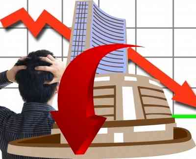 Sensex falls 659 points; Auto, PSU stocks drag market