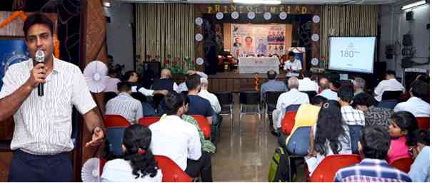 OPA invited Manu Choudhury, Director CDC Printers, Kolkata for his inputs on artificial intelligence for overall benefit of printing students 