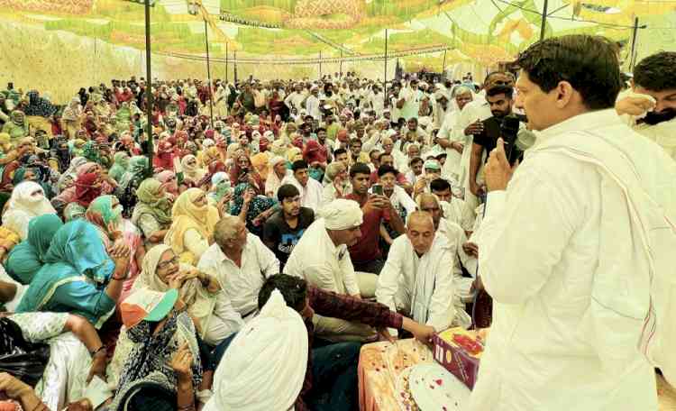 भाजपा सरकार ने प्रदेश को महंगाई, बेरोजगारी नशे और अपराध के गर्त में ढकेला: दीपेन्द्र हुड्डा