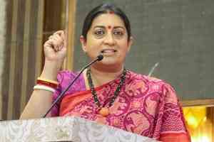 Priyanka Gandhi fighting from backstage in Amethi, will defeat her: Smriti Irani