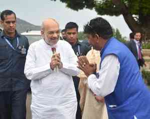 Home Minister Amit Shah arrives in Srinagar on two-day visit to Valley
