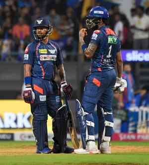 IPL 2024: Pooran's sensational 75, Rahul's fifty help Lucknow race to 214/6 against MI