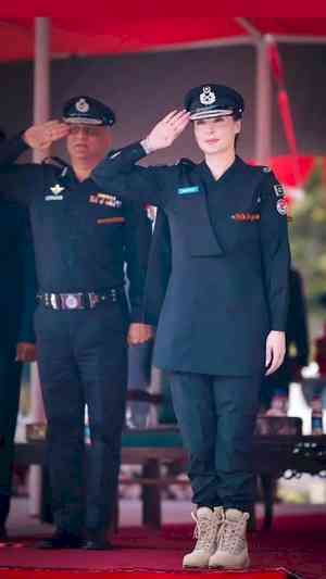 Pakistan Punjab's CM Maryam Nawaz dons police uniform again