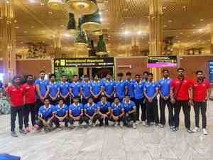 Indian junior men’s and women’s hockey teams leave for tour of Europe