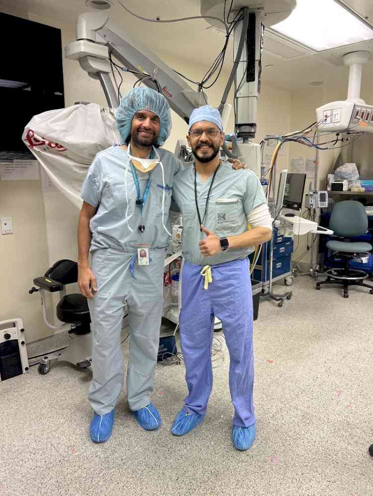 Dr. Rohan Bowry, Chief Surgeon of Innocent Hearts Eye Care Centre upgraded his skills under the expertise of Dr. Iqbal K. Ahmed (Canada)