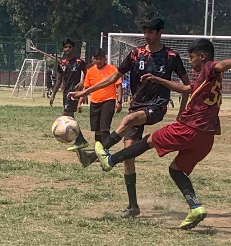 Sandhu Football Club registered a big victory