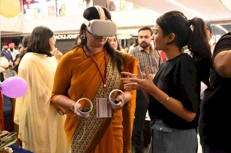India's first metaverse powered Virtual Model Polling Booth, live band and other awareness activities organised at MBD Neopolis Mall as Election Observers, DEO urge residents to vote 
