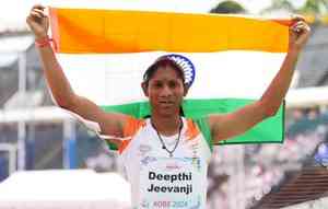 Para Worlds: Deepthi Jeevanji smashes world record to win gold in 400m T20 category