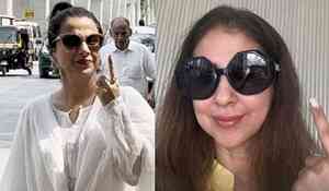 Vidya Balan, Urmila Matondkar cast their votes, braving blistering Mumbai heat