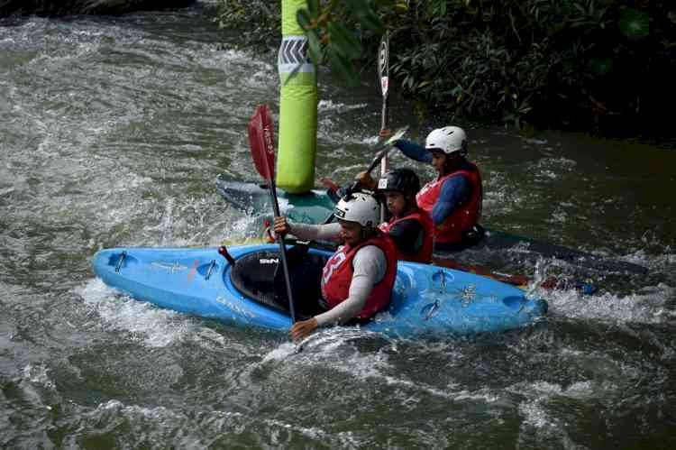 Meghalaya hosts IKCA Selection Trials for the Canoe Slalom World Cup, 2024