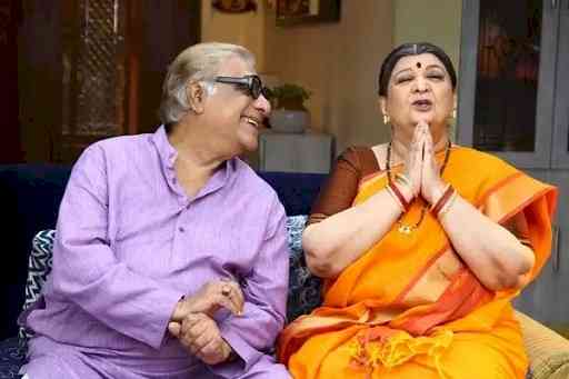 Senior Wagle - Srinivas and Radhika's romantic date night in  Sony SAB’s ‘Wagle Ki Duniya’