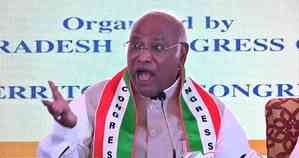 'Jhoothon Ka Sardar', Congress President Kharge attacks PM Modi in poll-bound Haryana