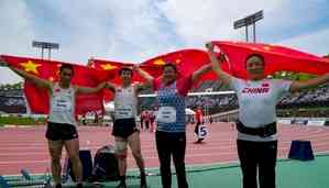 World Para-Athletics C'ships: Five world records broken in a single day as China wins six medals 