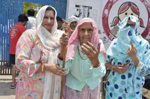 63.8 per cent turnout in Haryana for 10 parliamentary seats