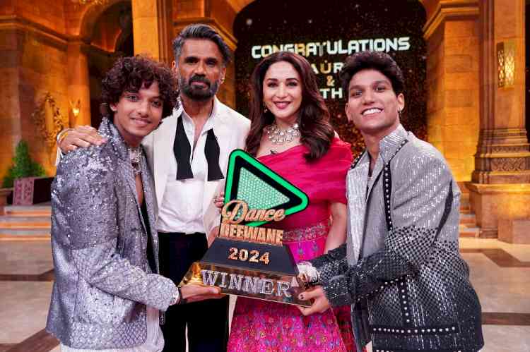 Victory Dance: Nithin and Gaurav crowned winners of COLORS `Dance Deewane’ Family