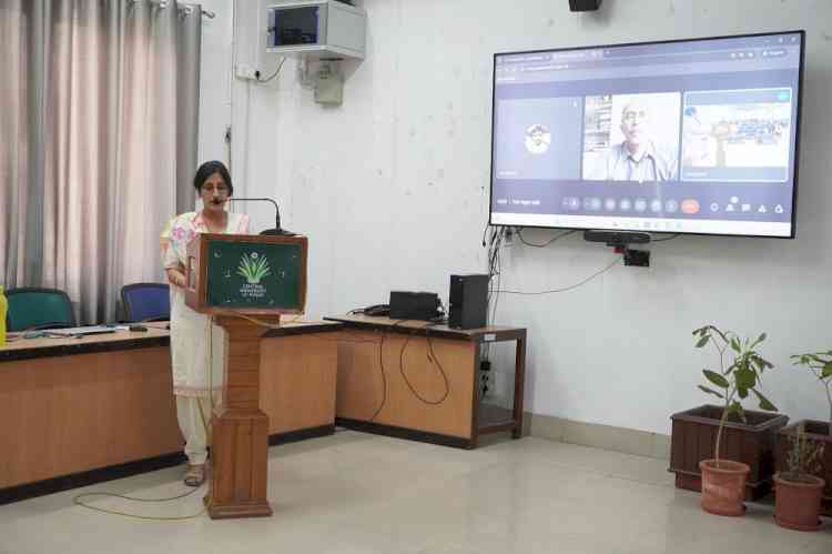 Central University of Punjab’s Department of English conducted Special Lecture on “Biopower, Biocapitalism, and Precarity: Contemporary Literature in the Age of Neocolonialism”