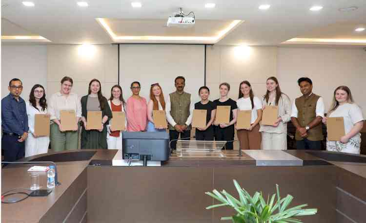 LPU hosted 10 Canadian students under the Student Exchange Programme