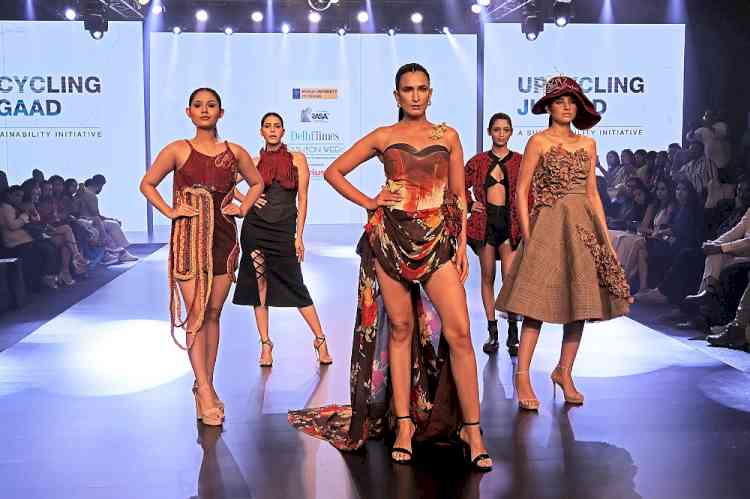 World University of Design's Students Champion Sustainable Fashion at Delhi Times Fashion Week