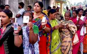 Repolling underway in two booths in Bengal