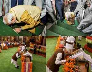 PM-elect Modi's high regard for Constitution brings back memories of 2014 and 2019