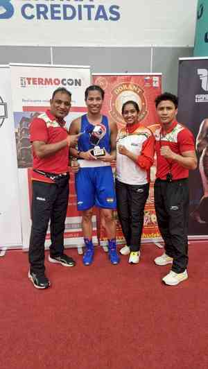 Lovlina bags silver in Grand Prix competition