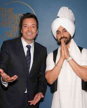 Jimmy Fallon exclaims ‘Sat Sri Akal’ as Diljit Dosanjh teaches him Punjabi
