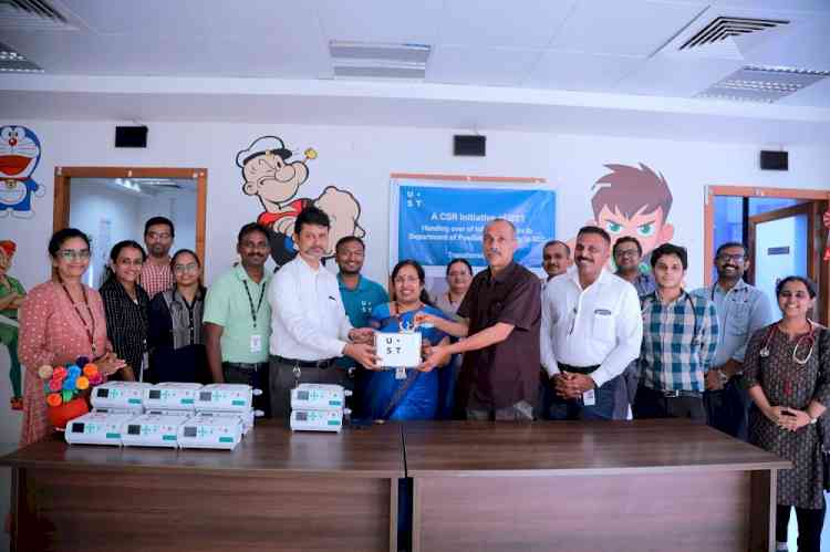 UST donates Infusion Pumps to Pediatric Oncology Department at Regional Cancer Centre 