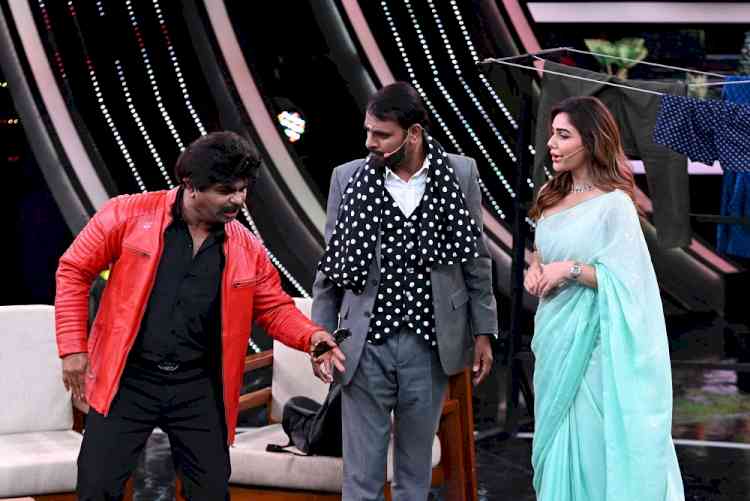 Sagar Karande, Kushal Badrike, and Kaveri Priyam leave everyone in splits as they team up for the 'Uday, Majnu aur Bhabhi’ act on ‘Madness Machayenge – India Ko Hasayenge’