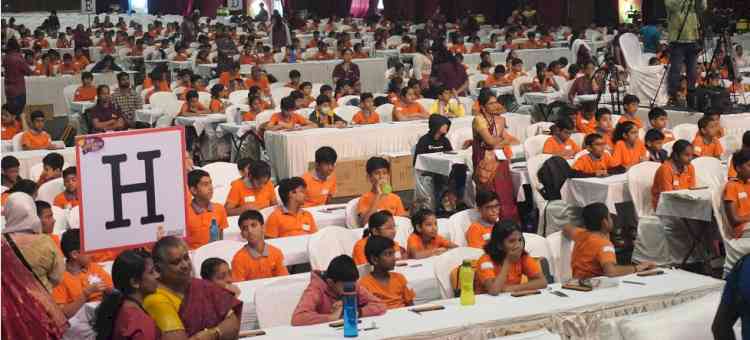 SIP Prodigy 24 held, 2100 kids of 6 to 12 years of age from across Telangana competed