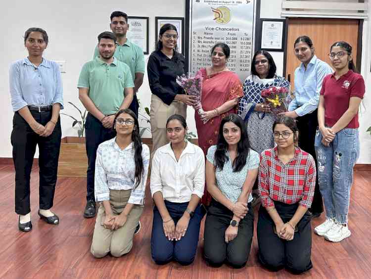 VC Prof Sudesh inspires students to develop entrepreneurship skills and convert ideas into startups
