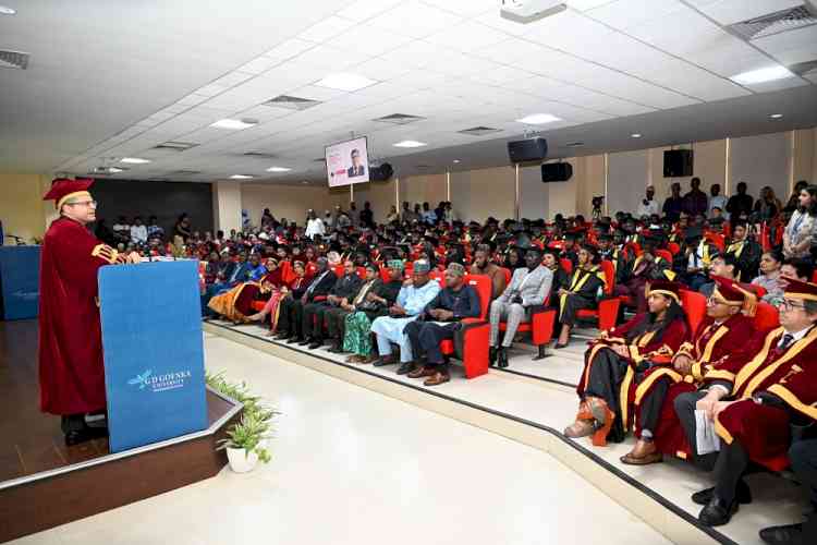 GD Goenka University honours International Students in Special Convocation  
