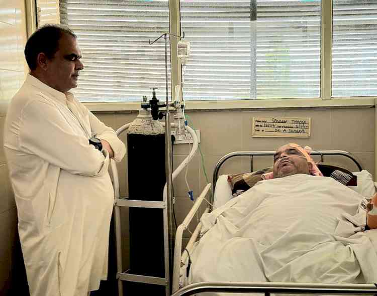 MP Arora enquires about recovery of Shiv Sena (Punjab) leader Sandeep Thapar