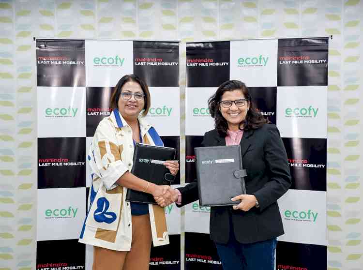 Mahindra Last Mile Mobility Limited and Ecofy partner to Drive Sustainable Change with Innovative EV three-wheeler Financing