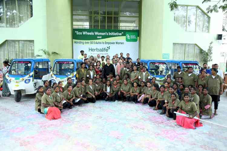 Herbalife and Shishu Mandir launch “Eco-Wheels Women's Initiative”, Empowering 115 women with e-autos