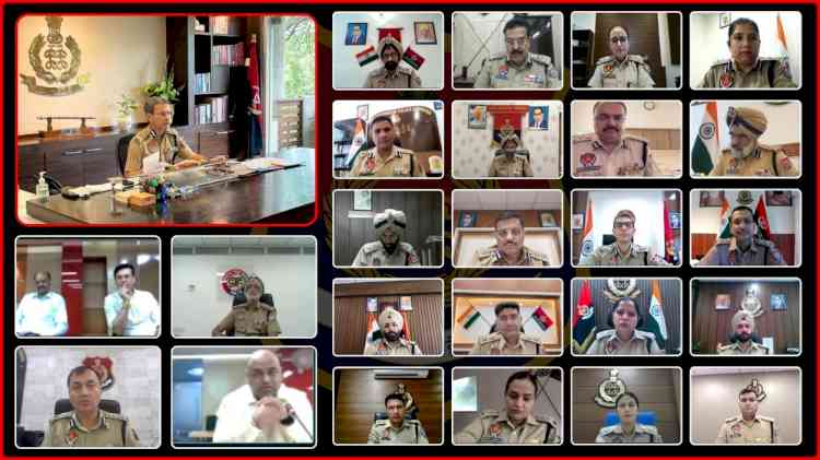 DGP Gaurav Yadav chairs State Level Crime Review Meeting with Senior Field Officers and Heads of Operational Wings