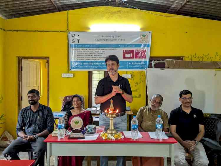 UST’s ‘Adopt A Village’ initiative lends helping hand to tribal families at Kollengode in Palakkad
