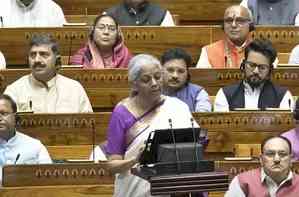 Outrageous allegation: Sitharaman blasts Oppn over claims of 'biased' Budget
