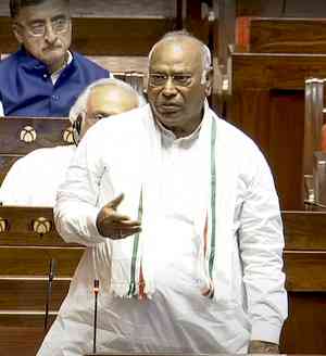 Kharge slams Budget with ‘kursi bachao' jab, injects homour with 'Mataji' remark