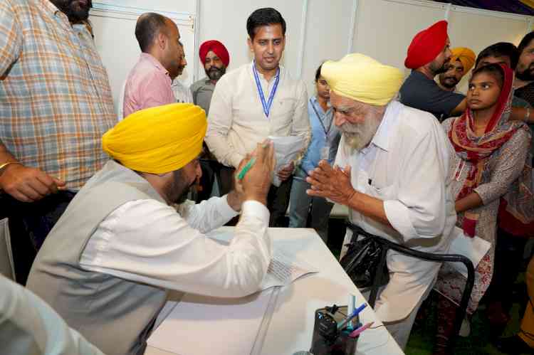 `Bhagwant Maan Sarkar, Tuhade Dwar' program lives up people's expectations