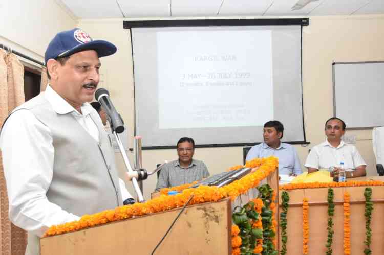 Dept of Anthropology at PU celebrated 25th Anniversary of Kargil Vijay 