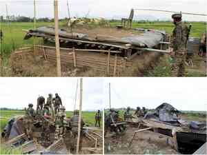 Army, BSF dismantle Kuki militants' bunker in Manipur 