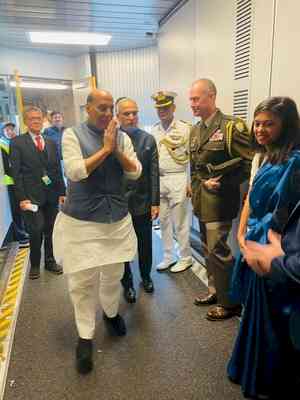Defence Minister Rajnath Singh reaches Washington as India and US deepen strategic partnership