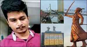Sculptor of Chhatrapati's statue that collapsed in Maharashtra arrested from Kalyan