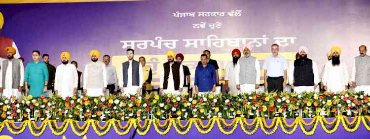 Hold gram sabhas to ensure transparency and judicious use of money for development works in villages: Kejriwal to newly elected Sarpanchs