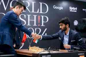 FIDE World Chess Championship: Gukesh misses chances again as Ding turns tables on him in a drawn Game 8