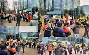 Canadian Hindus protest in Toronto, demand justice for atrocities against Hindus in B'desh