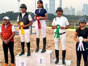 Thakkar, Sabharwal win gold medals in ARC's show jumping event