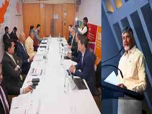 Chandrababu Naidu invites Swiss companies to invest in Andhra Pradesh